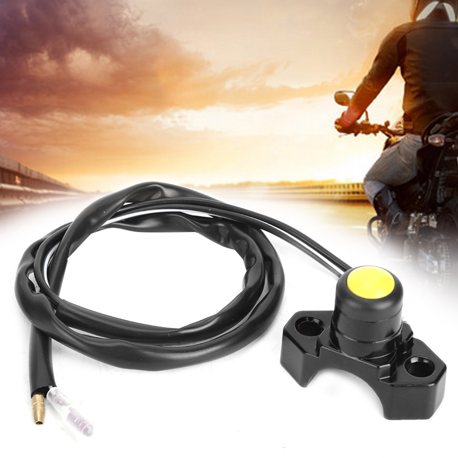 Motorrad-ein-/ausschalterknopf – Modell A, Aluminium, 22 Mm