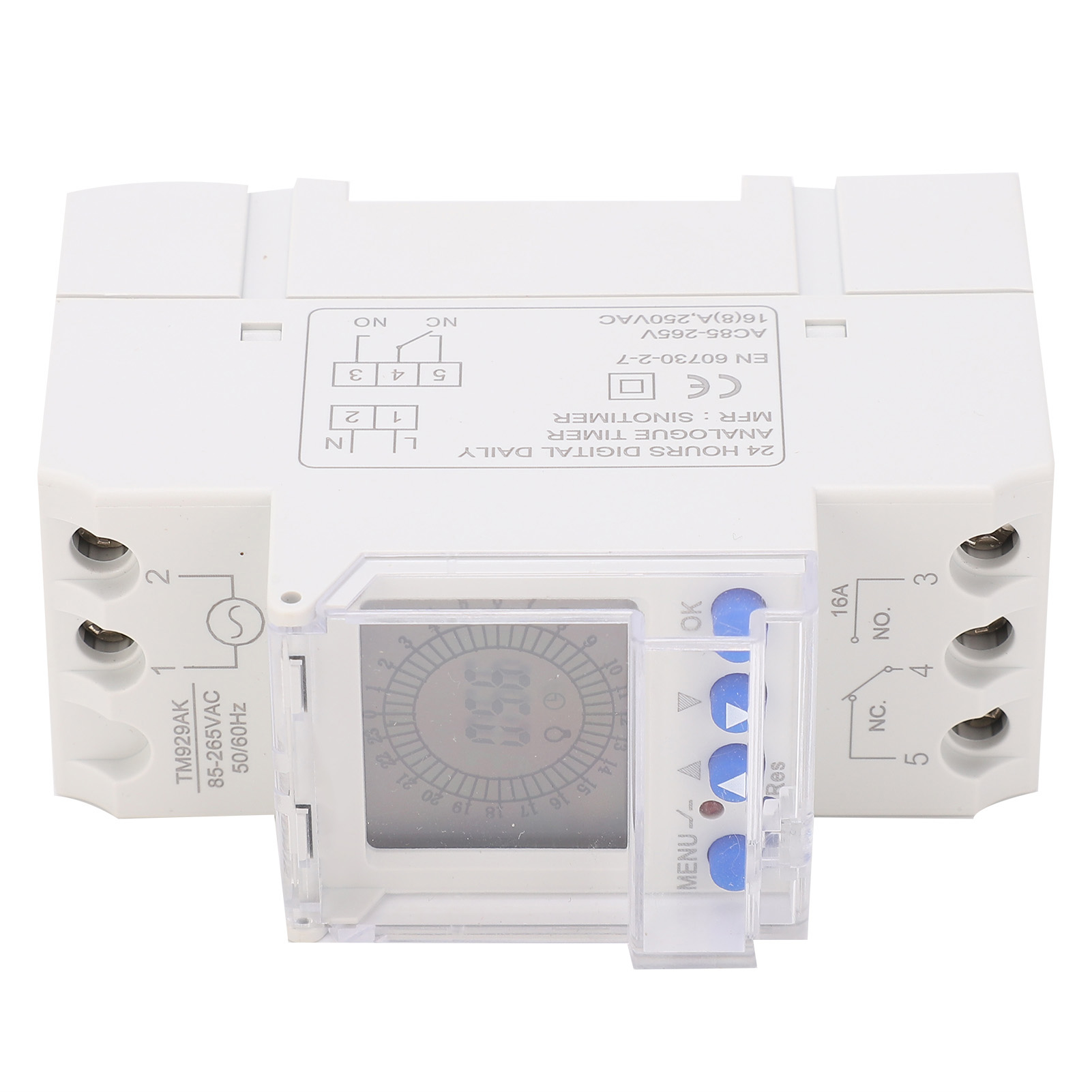 Programmierbarer Digitaler Zeitschalter Mit Analogem Tm929ak-lcd-display Mit Hintergrundbeleuchtung, 85–265 V, 16 A