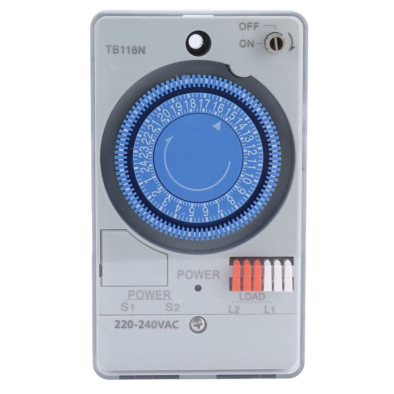 Programmierbarer Timer Tb118n – Automatischer Mechanischer Schalter 220 V 24 H Geringer Stromverbrauch