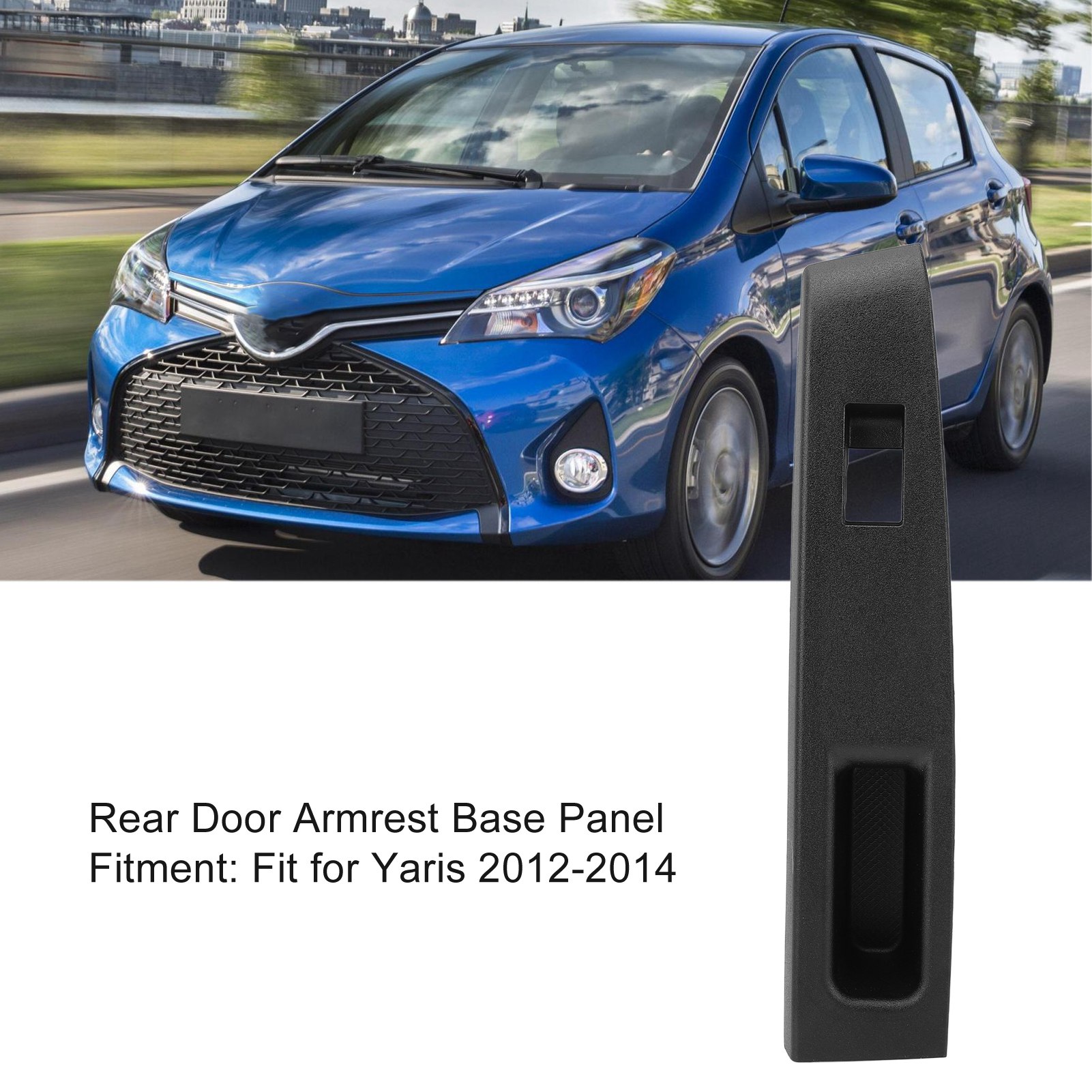 Armlehnen-basisplatte Für Die Rechte Hintere Tür, Yaris (2012–2014), Abs