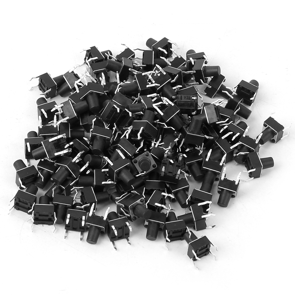 Momentaner Berührungsschalter, 100 Stück, Mini-mikro-touch, 6 X 6 X 8 Mm