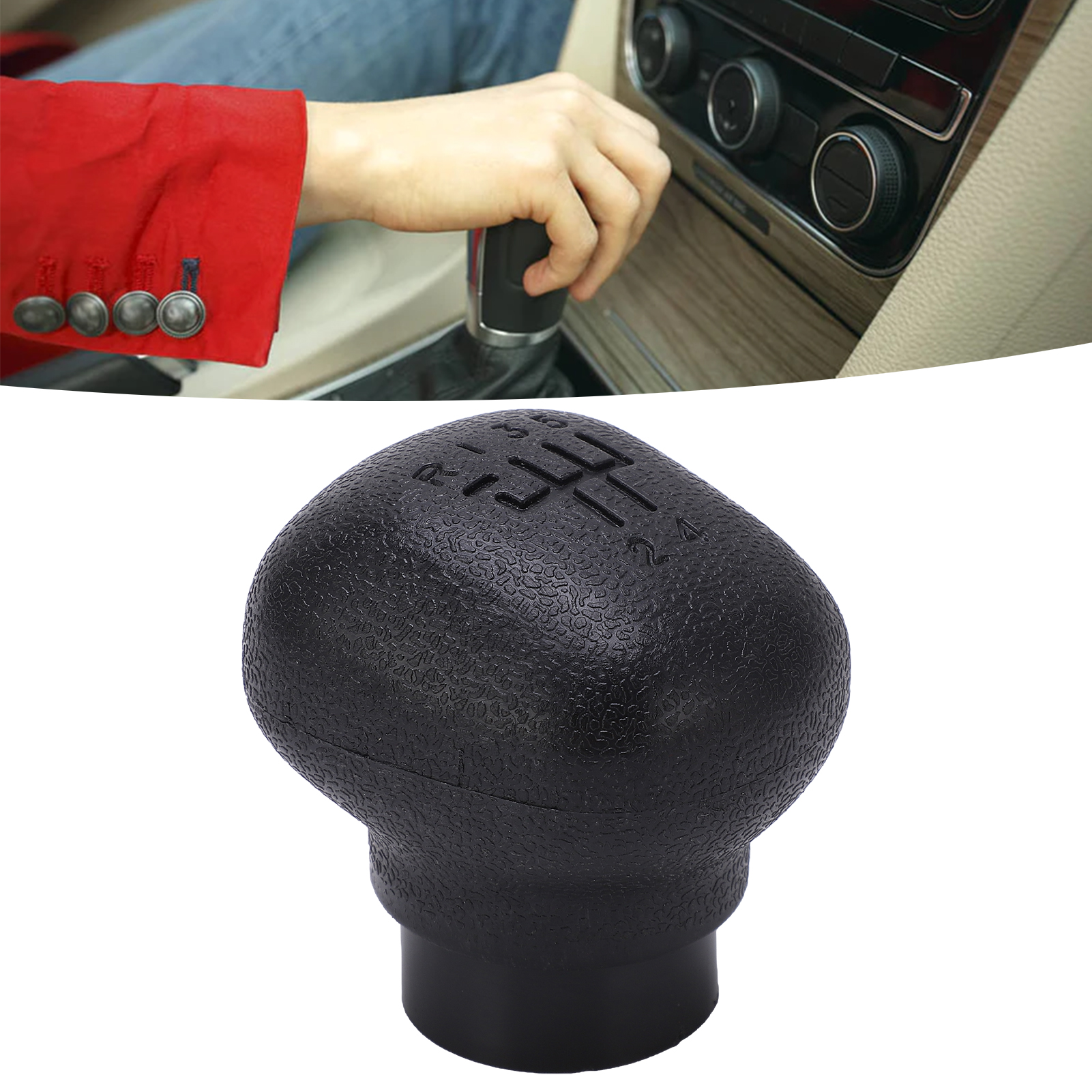 5-gang-schaltknauf Für Opel Kadett E (1984–1991), 35-mm-sockel, Pu-leder