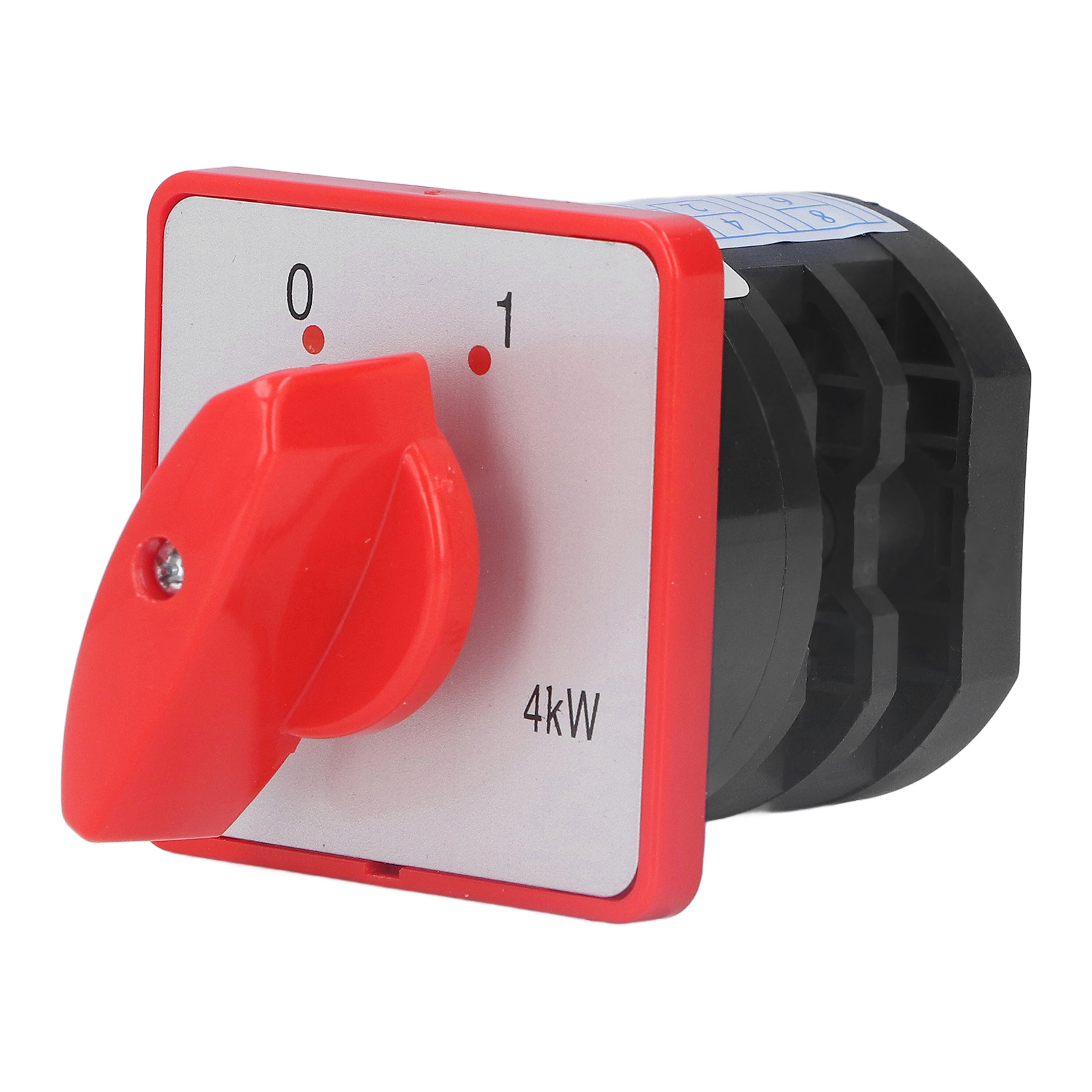 [wahlschalter] — Modell 01 — Schwer Entflammbares Pc-material — 2 Sektionen / 2 Positionen — Ac 380 V — 20 A