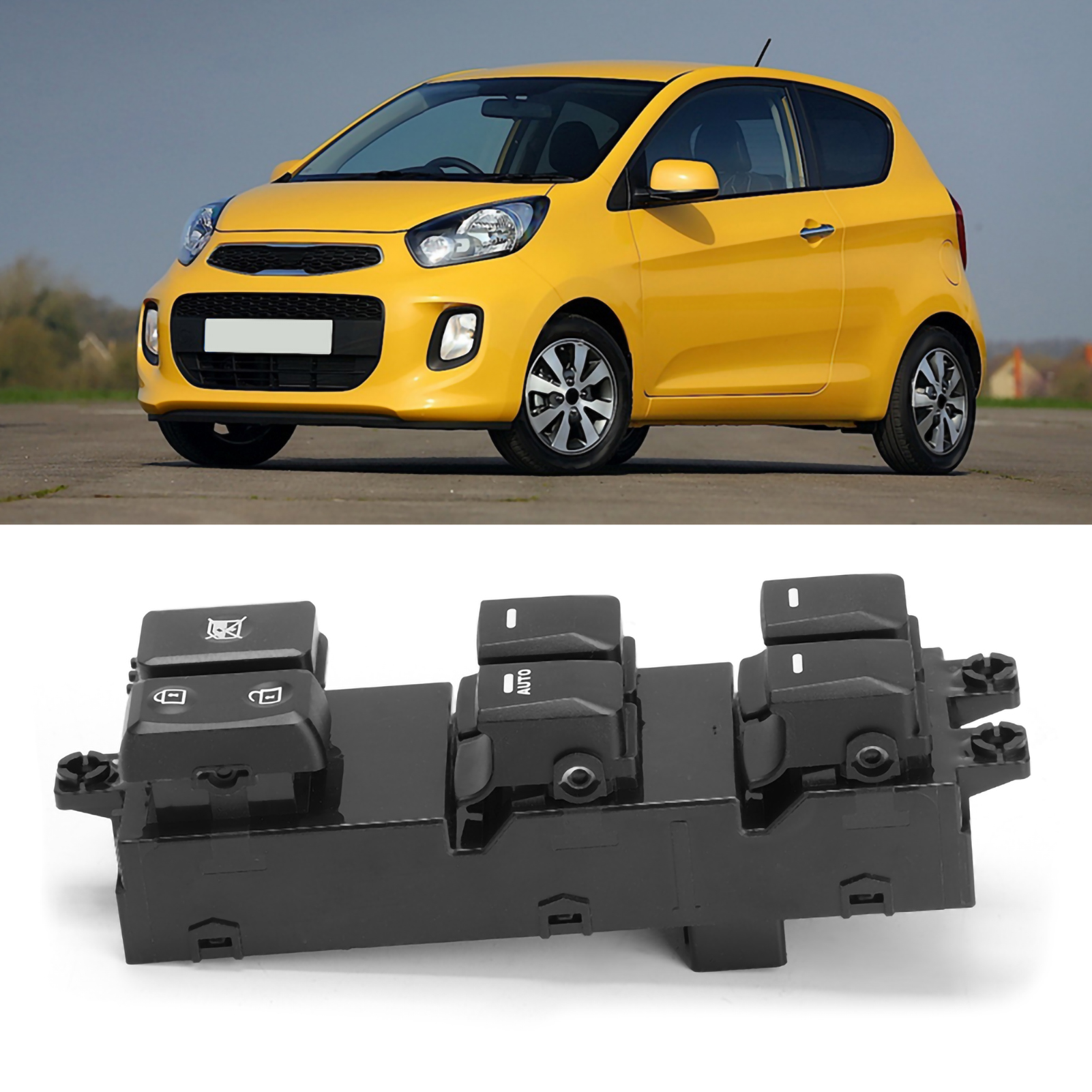 Elektrischer Fensterheber Als Ersatz Für Kia Picanto 2012-2015 Mit Abs-schalter (oem 93570-1y200)