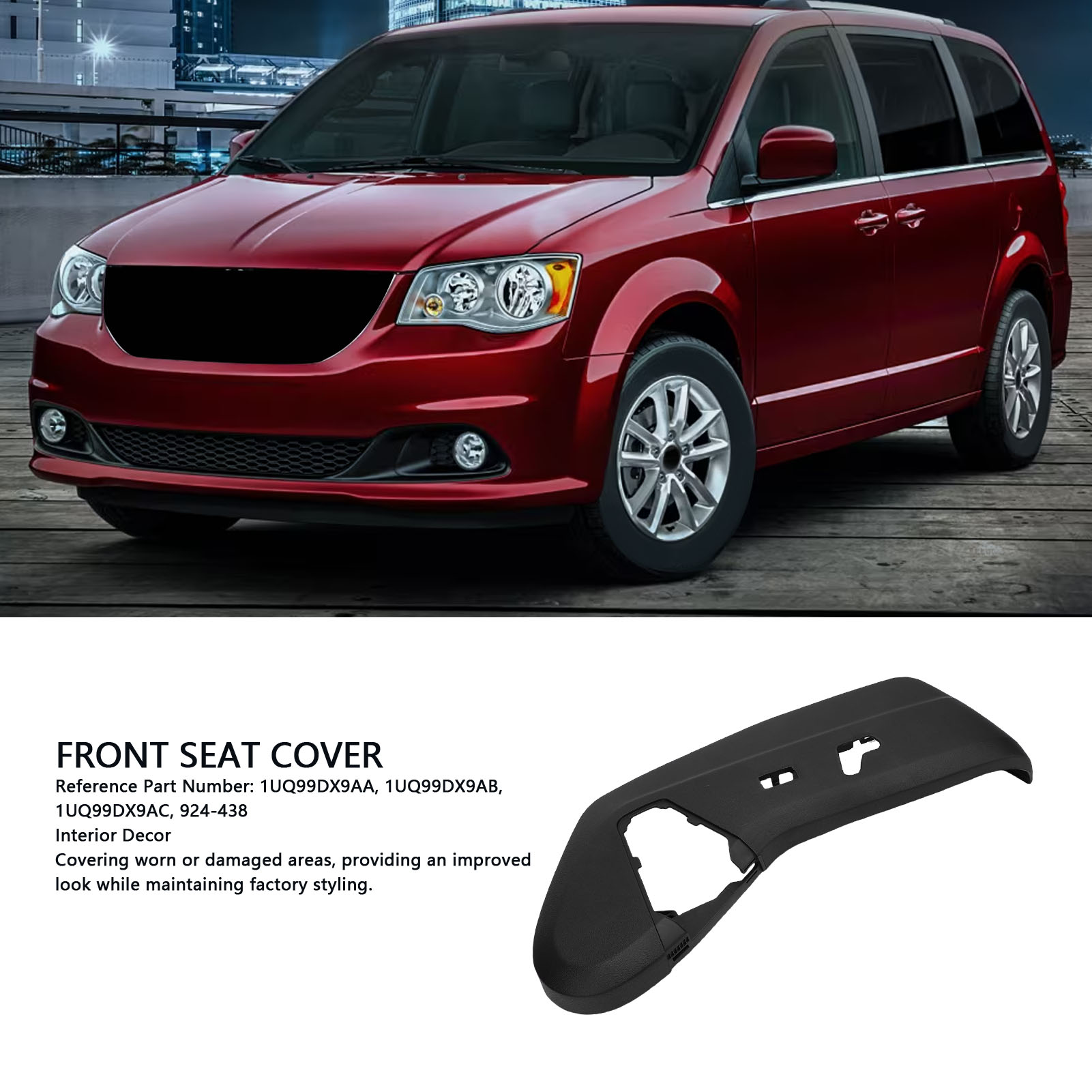 Fahrersitzbezug [peugeot Citroën] 1uq99dx9aa Mit Schalterblende Für Grand Caravan 2011-2019