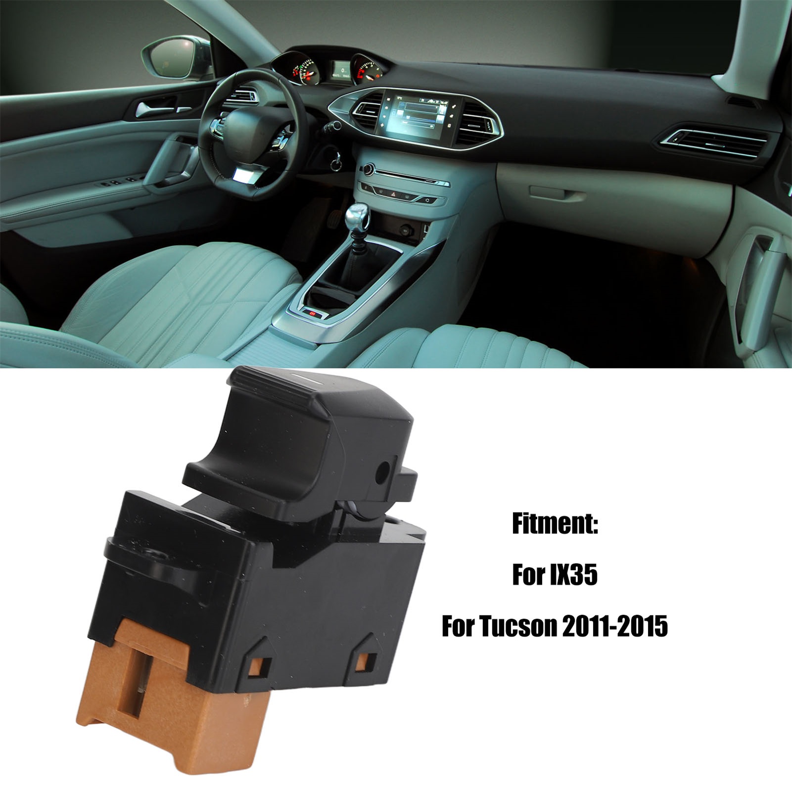 Fensterheberschalter Für Fahrer- Und Beifahrerseite 93580-2z00 Für Hyundai Ix35 Und Tucson