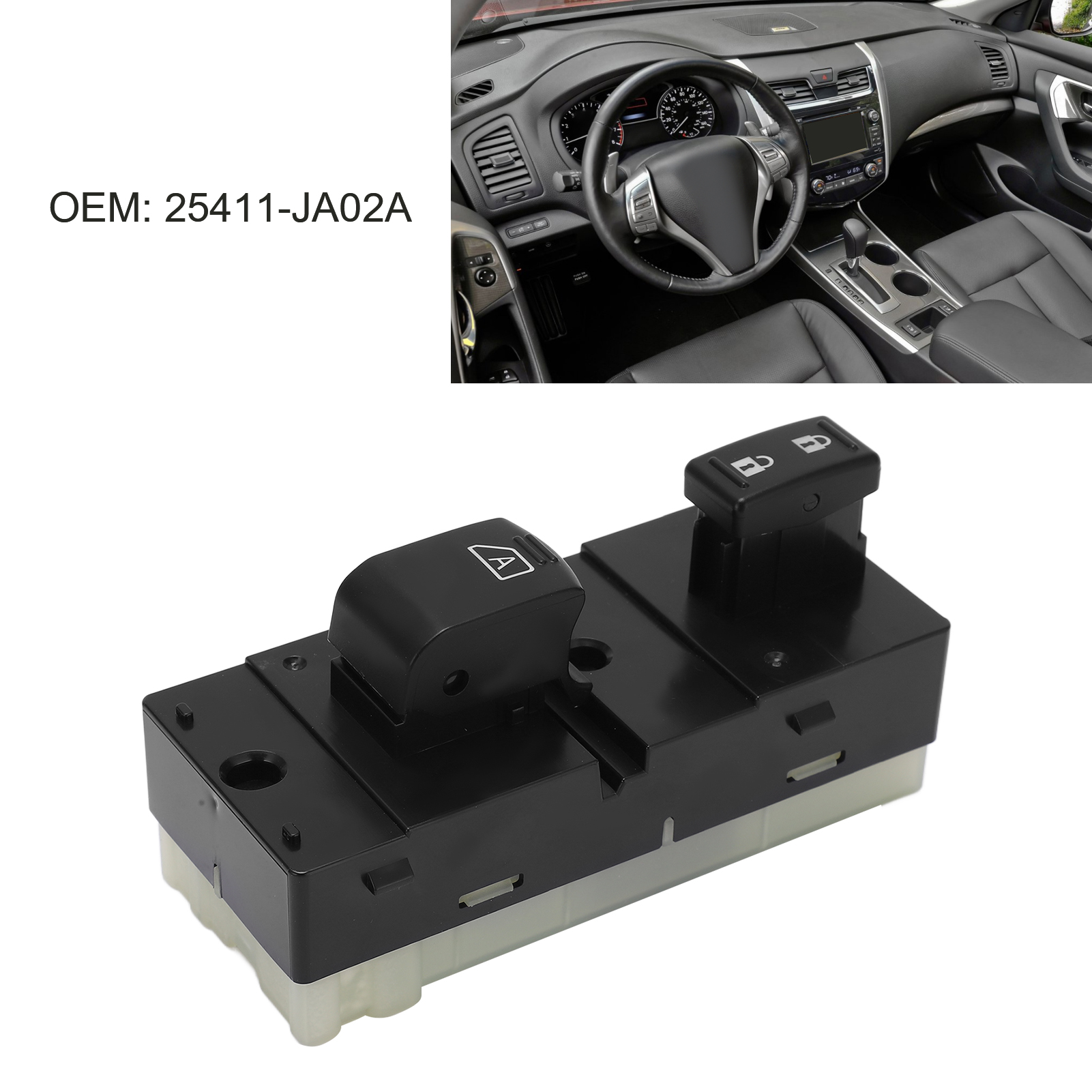 Nissan Altima Fensterheberschalter 25411-ja02a Abs Plug & Play