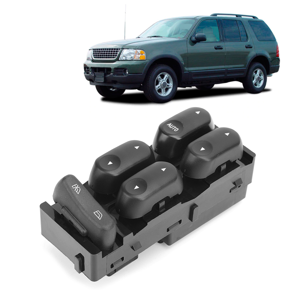 Hauptschalter Für Elektrische Fensterheber 1l5z-14529-ab Für Ford Explorer Sport Trac 2001-2003 Abs