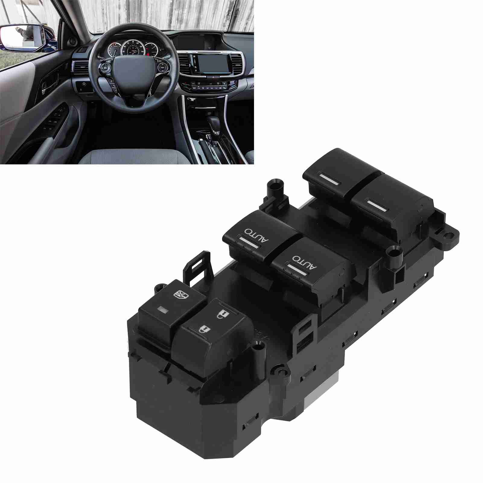 Fensterheberschalter Fahrerseite - Kompatibel Mit Honda Accord Ex Exl 2008-2012 - Oem 35750-ta0-a31