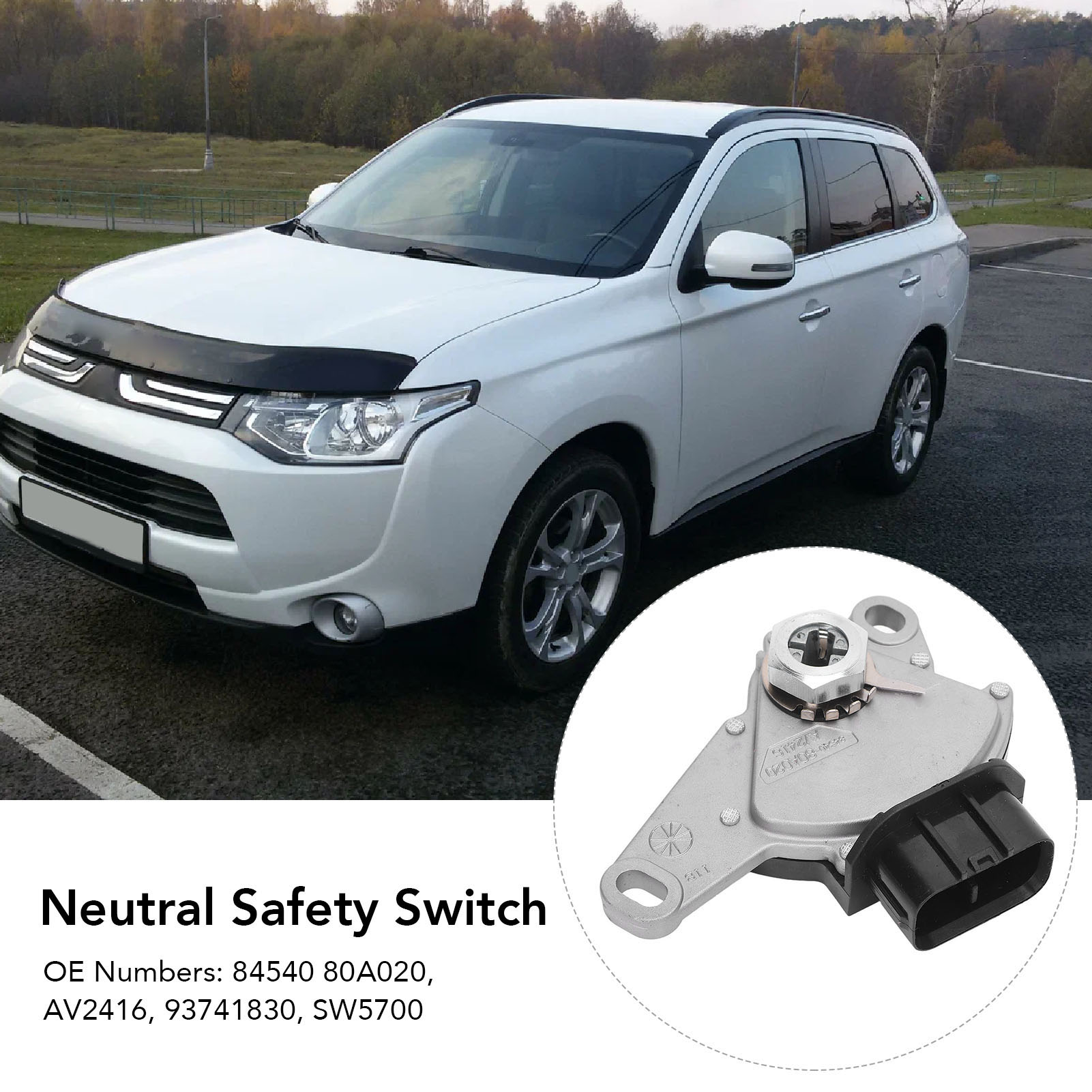 Metallener Neutral-sicherheitsschalter 93741830 - Kompatibel Mit Aveo, G3, Wave - Hohe Leistung Und Lange Lebensdauer