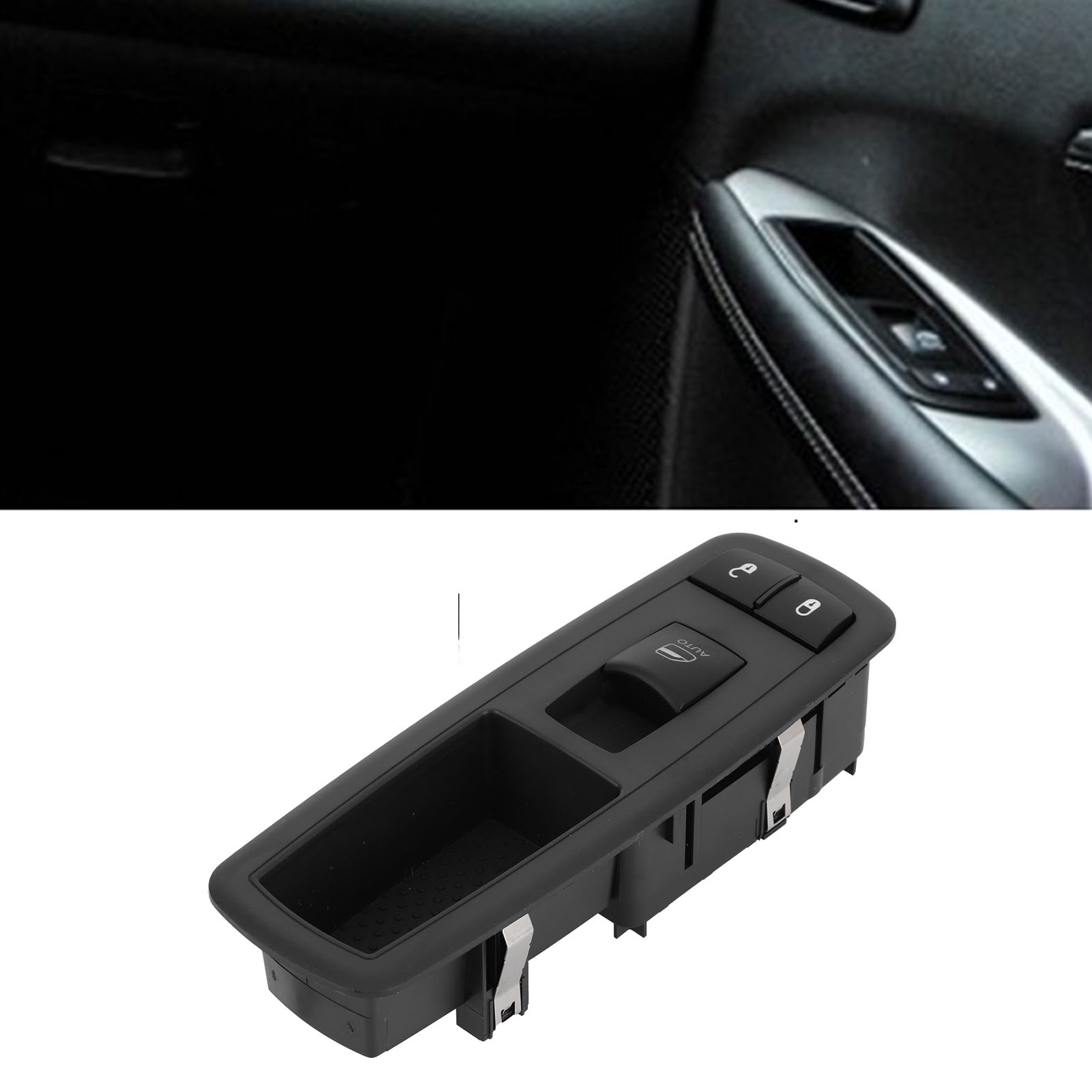 Elektrischer Fensterheberschalter – Modell 4602544ag – Mattschwarzes Abs – Kompatibel Mit Dodge Grand Caravan Town & Country