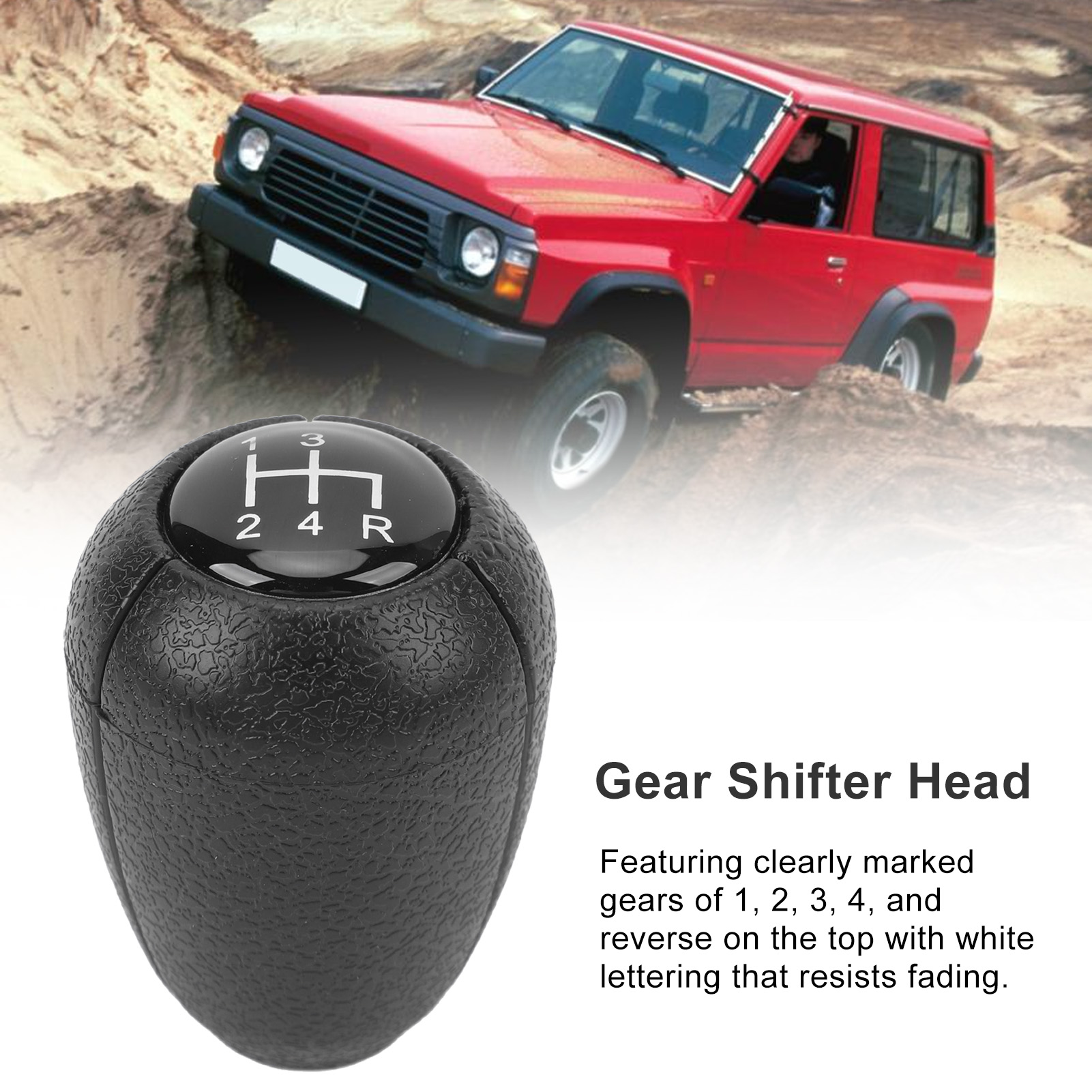 Ergonomischer, Kratzfester 4-gang-schalthebel Für Nissan Safari Patrol Y60 (1987-1995)