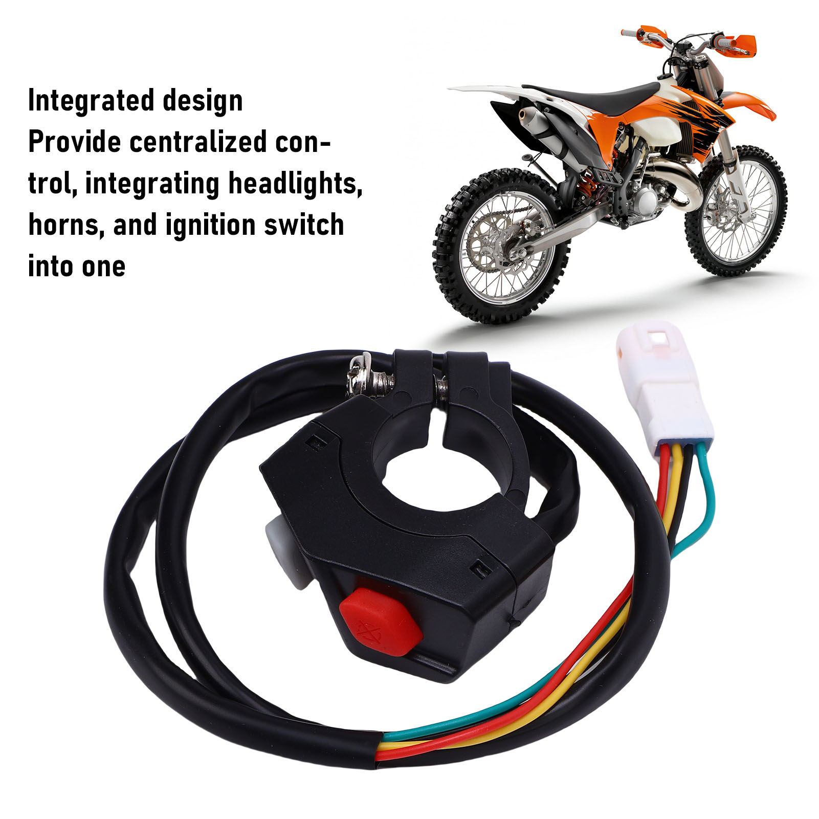 Integrierter Scheinwerfer- Und Hupenschalter Für Motorrad 7811-107-0000 Multifunktions-bedienhebel Für Ktm, Husaberg Und Gasgas Motorradschalter