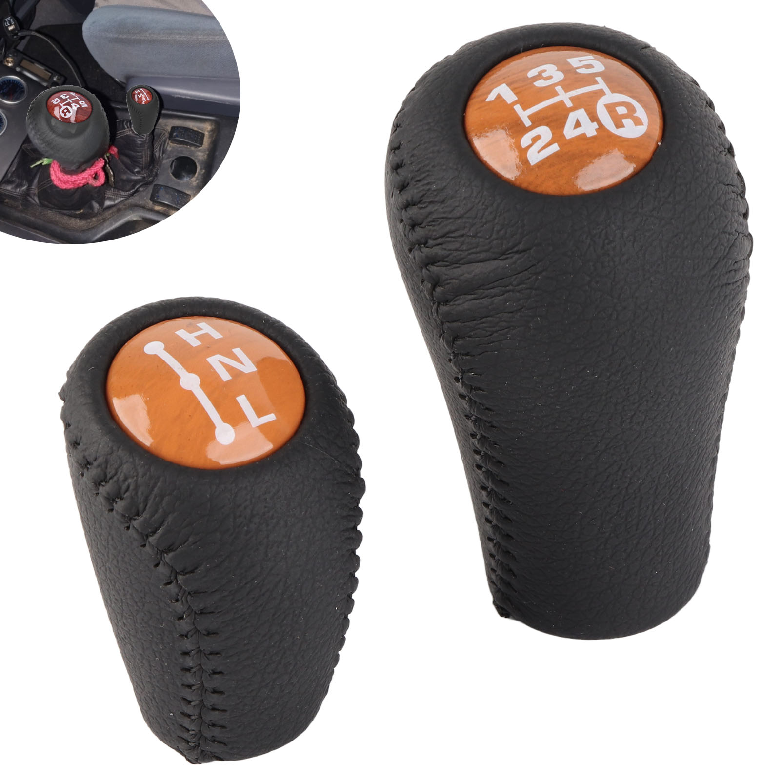 Schaltknauf Für Toyota 4runner/hilux/prado, 5-gang, Schwarz