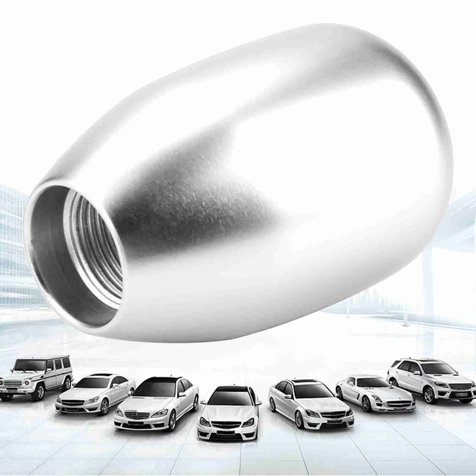 5-gang-schaltknauf Aus Metall Mit 3 Adaptern (8/10/12 Mm)