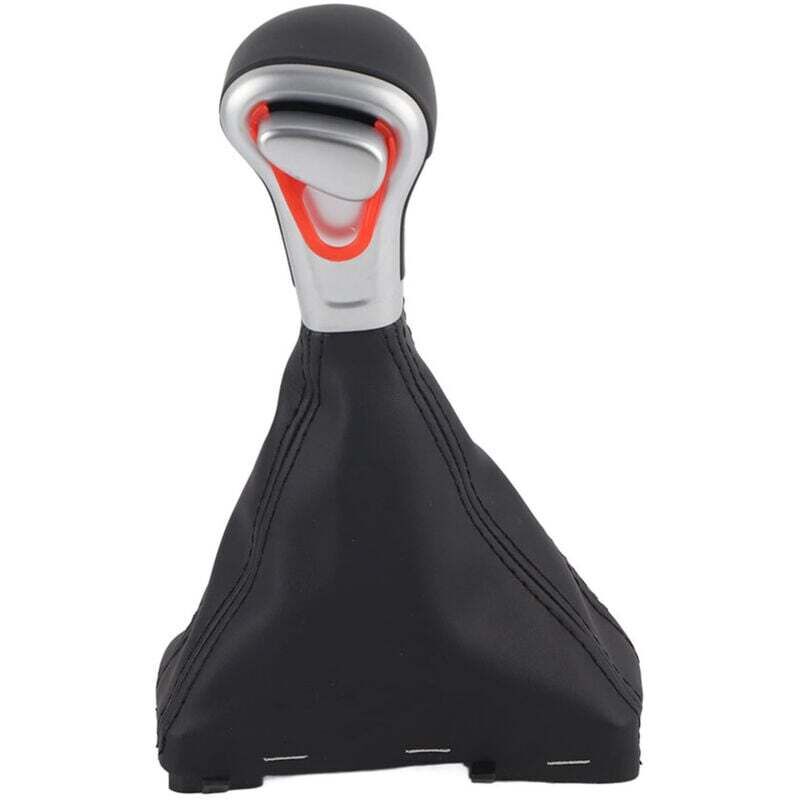 Schwarzer Schaltsack Aus Leder – Passend Für Audi A5, A4l, Q5 (b8 / B8pa) – Elegante Und Strapazierfähige Ausführung