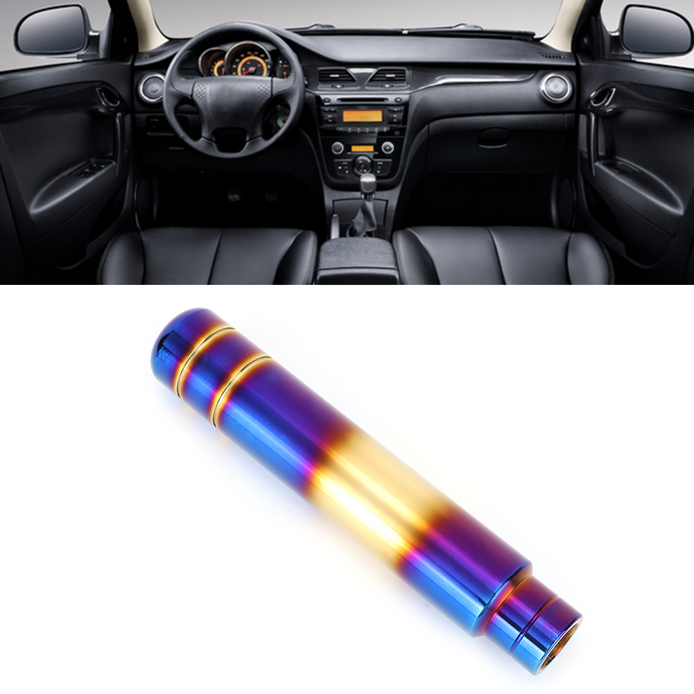 Universeller Schaltknauf Für Pkw Und Suvs - Modell Xh-3133 - 18 Cm Aluminium Mit 3 Adaptern