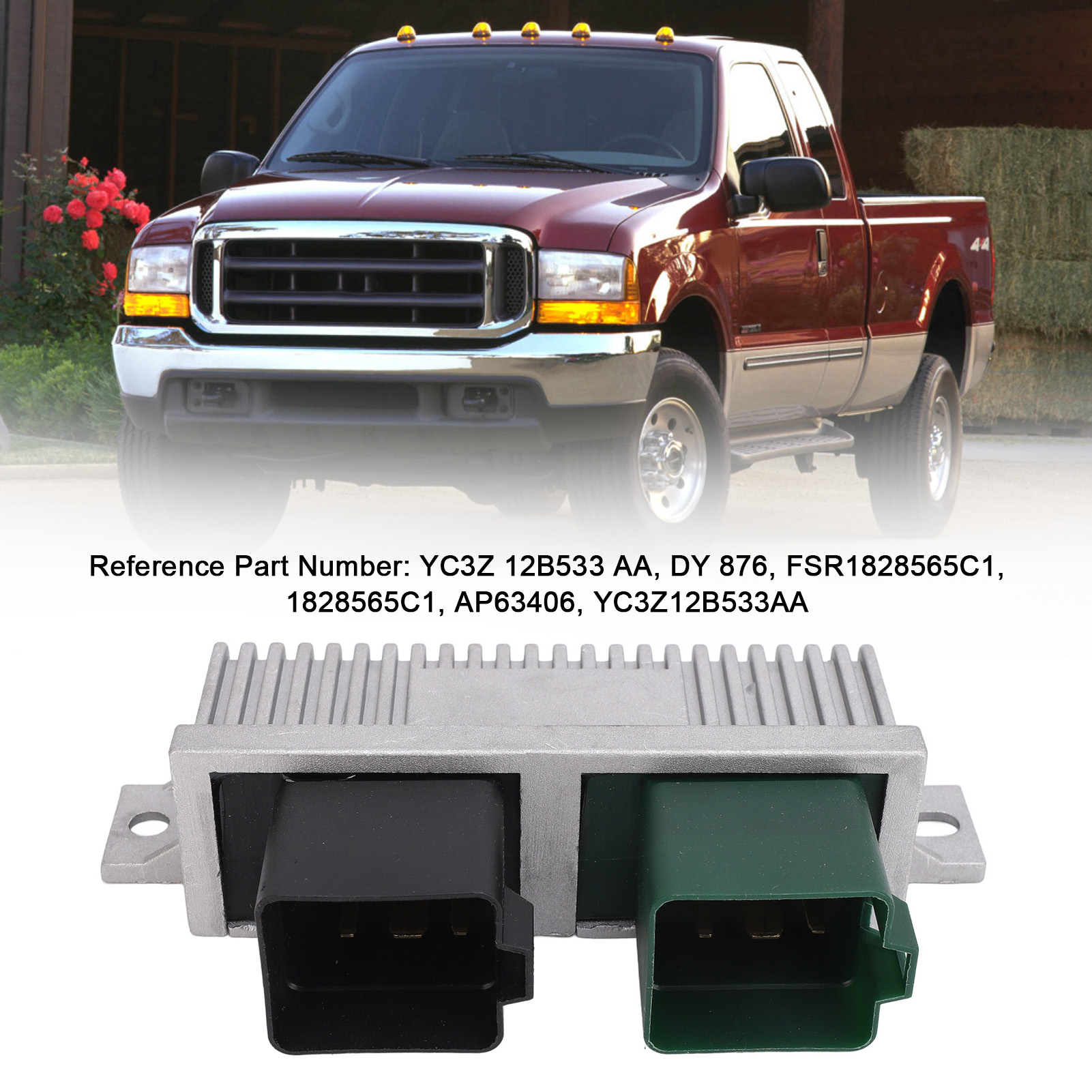 Yc3z 12b533 Aa Glühkerzenmodul Und Schalter Für E-350 Super Duty Excursion 6.0l 7.3l 6.4l - Hochleistungs-schnellstart