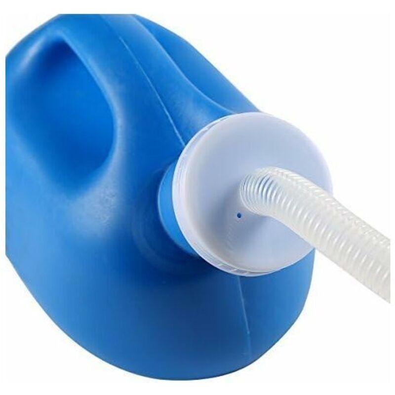 Tragbares Urinal (2000 Ml) Für Reisen Und Camping – Für Männer Und Frauen – Blaue Krankenhaus-urinflasche