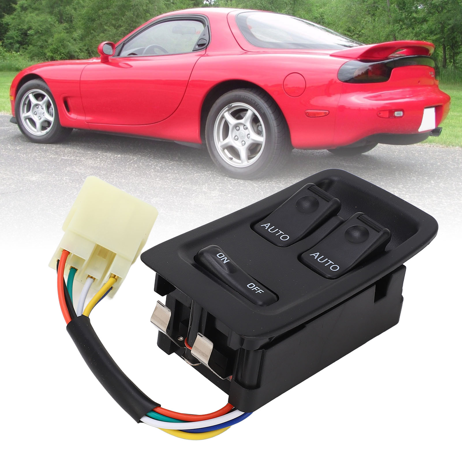 Fd1466350c Hauptfensterheberschalter Für Mazda Rx-7 Fd (linkslenker) - Hochwertiger Abs-ersatz