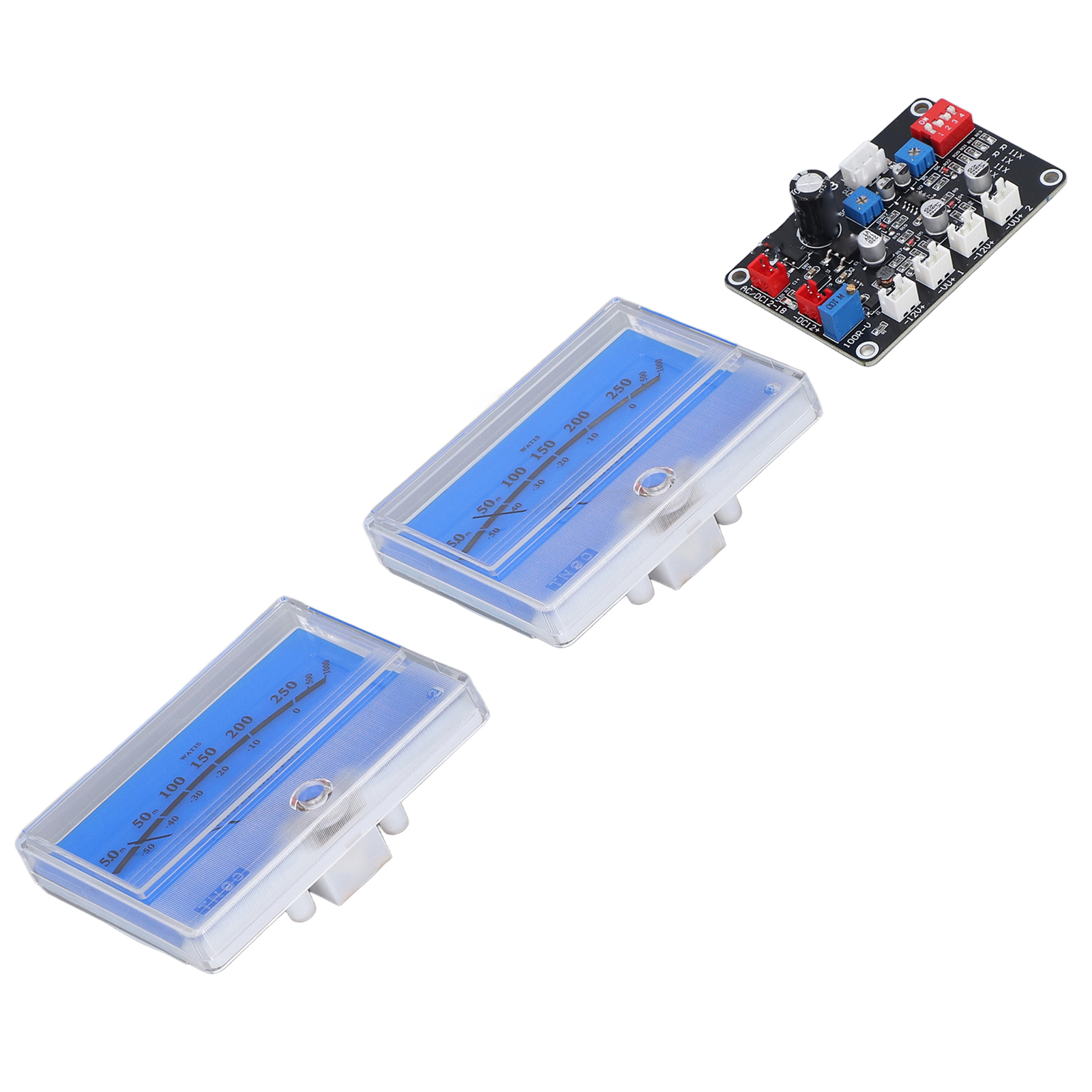 Komplettes Diy-vu-meter-set, Abs, Schallpegelskala, Abnehmbare Led-anzeige Für Auto- Und Heimmusik