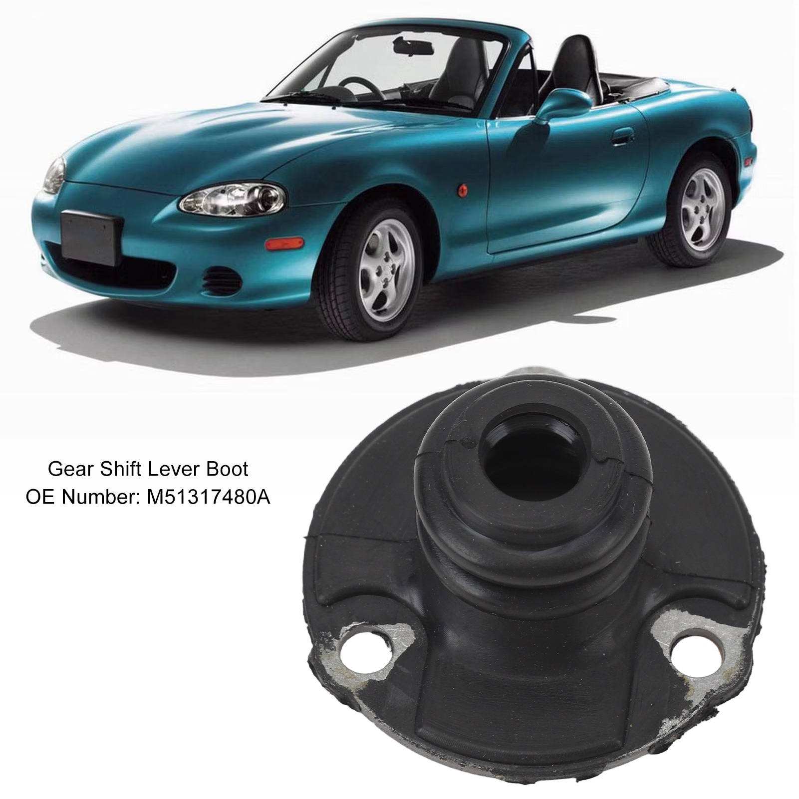Schaltmanschette M51317480a – Schutz- Und Isoliermanschette Aus Gummi Für Mx-5 Mk1 Und Mk2 (1989 Bis 2005)