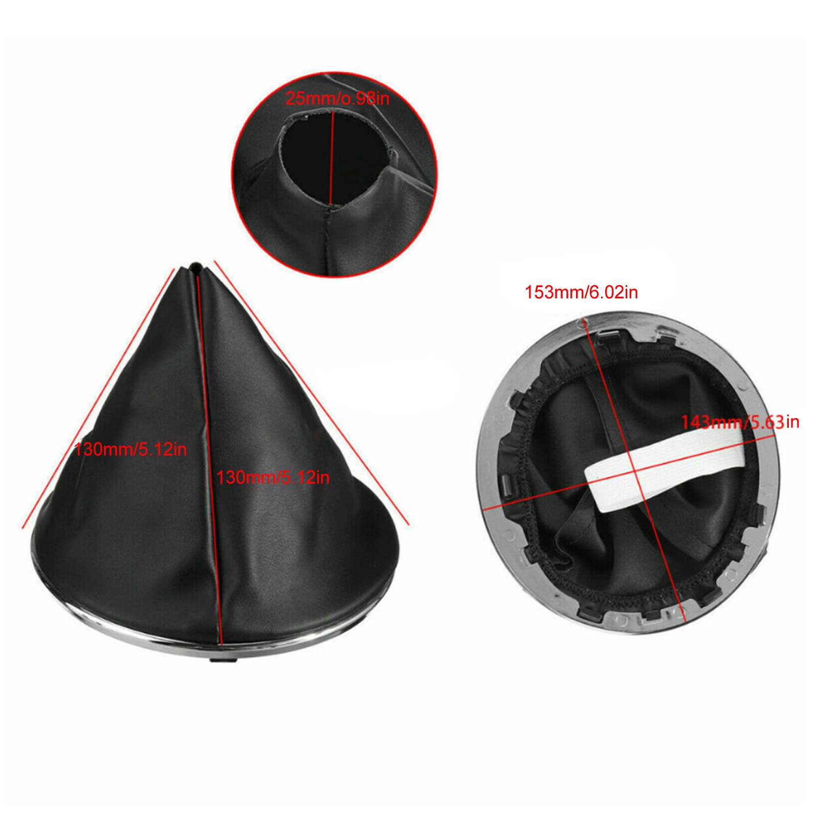 Schaltknauf Aus Abs-leder [fiat 500c 2007–2015] Kompatibel Mit Oe 50293173 – Weich Und Leicht Zu Reinigen