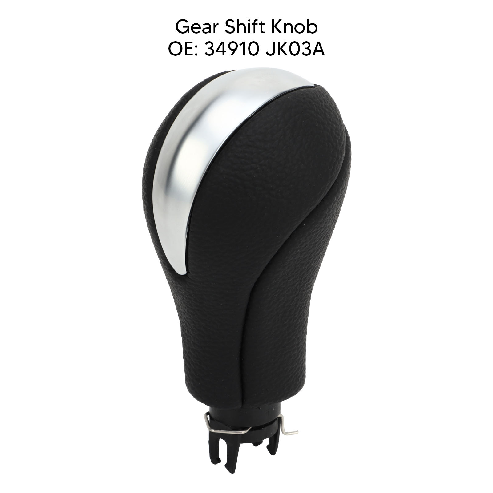 Schaltknauf 34910 Jk03a Schwarz Abs Für Infiniti G25 G37