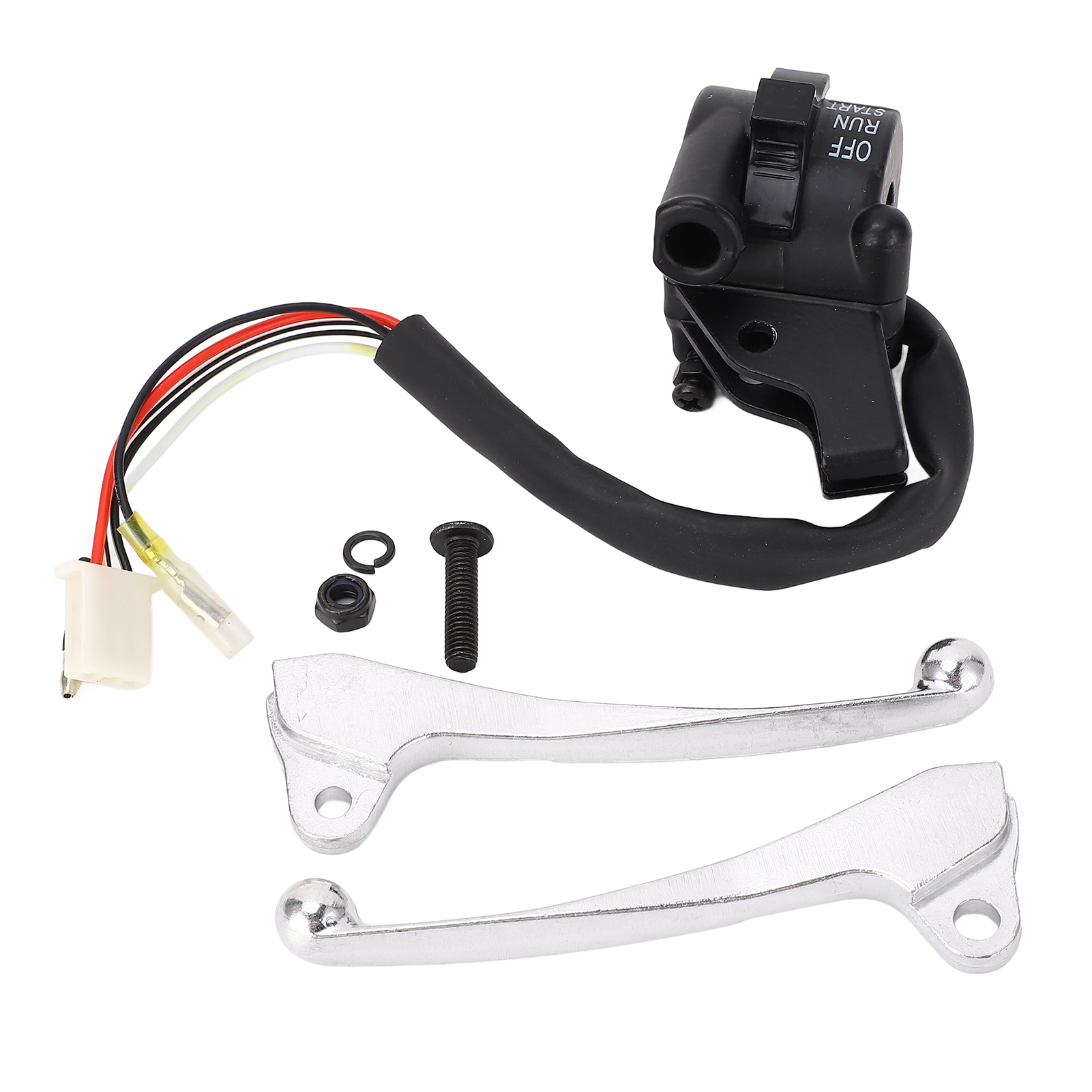 Motorrad-gasgriff-kit Für Dirtbikes (pw50, Py50, Peewee 50) Mit Bremssteuerung Und Startschalter