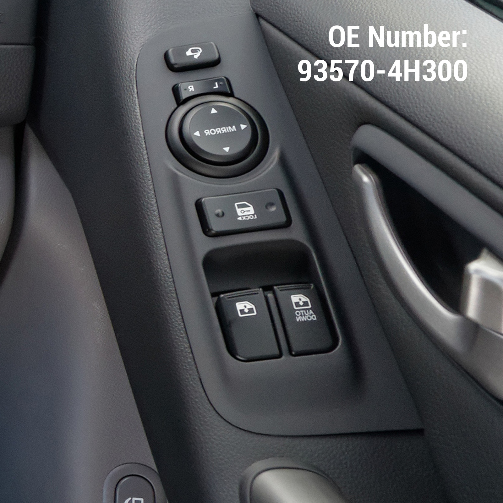 Hauptfensterheberschalter Fahrerseite 93570-4h300 Für Hyundai I800/h1/imax/starex 2007-2016