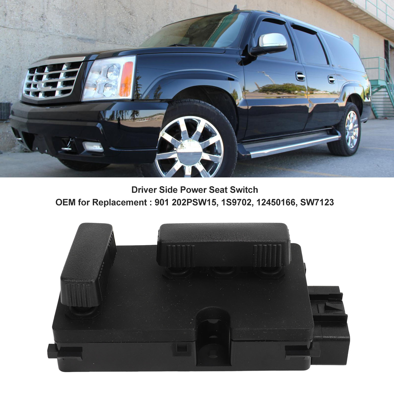8-wege-schalter Für Den Fahrersitz Vorne Links Für Chevy Silverado 1500 2500