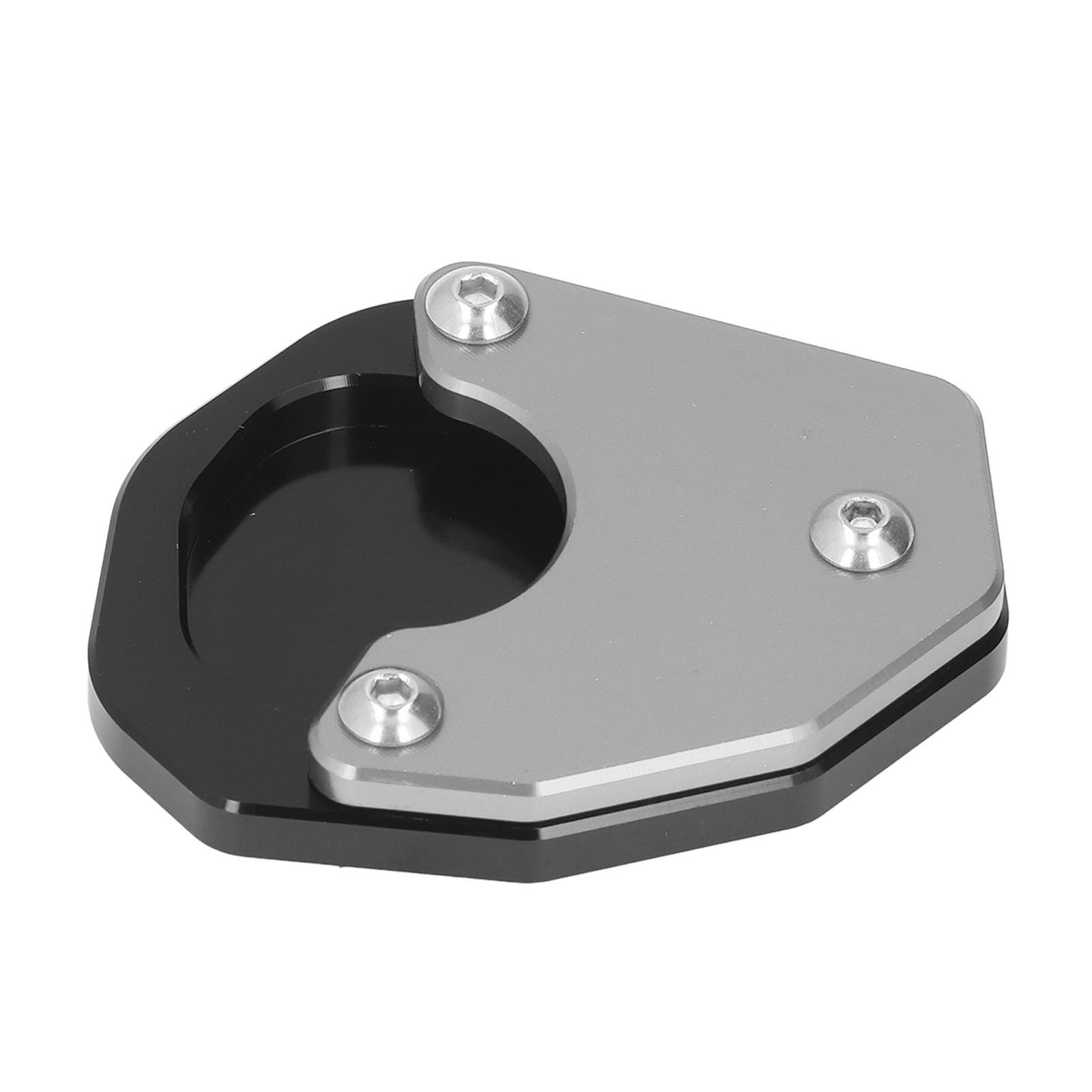 Verlängerungsplatte Für Den Seitenständerfuß Des Motorrads Trident 660 (modelljahre 2021–2022), Cnc-gefrästes Aluminium, Grau