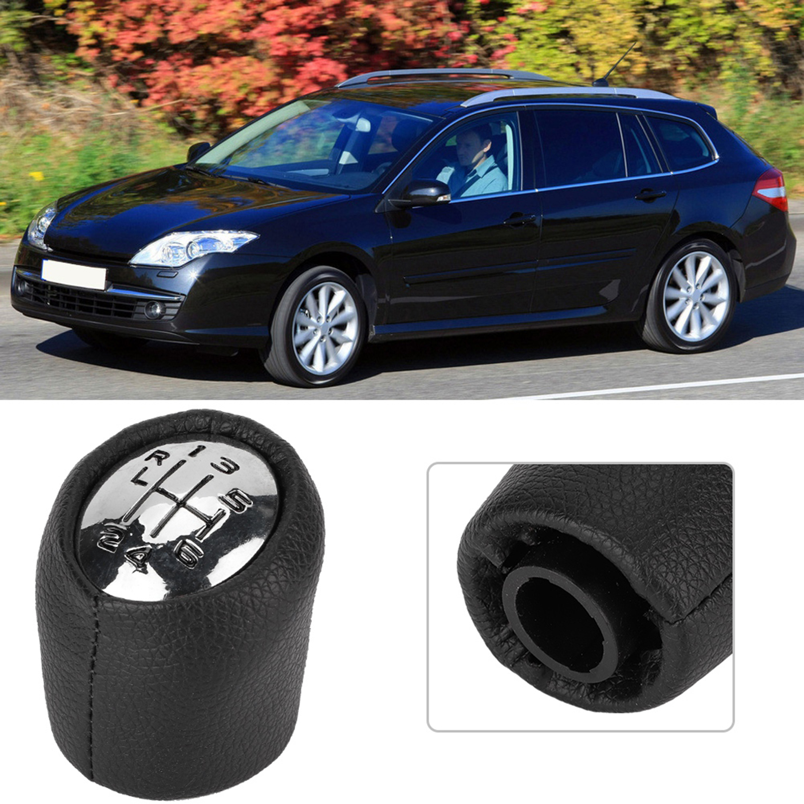 Schaltknauf Für Renault Laguna Ii Mk2 (2001–2007) – Abs – 5/6-gang – Hochwertige Ausführung