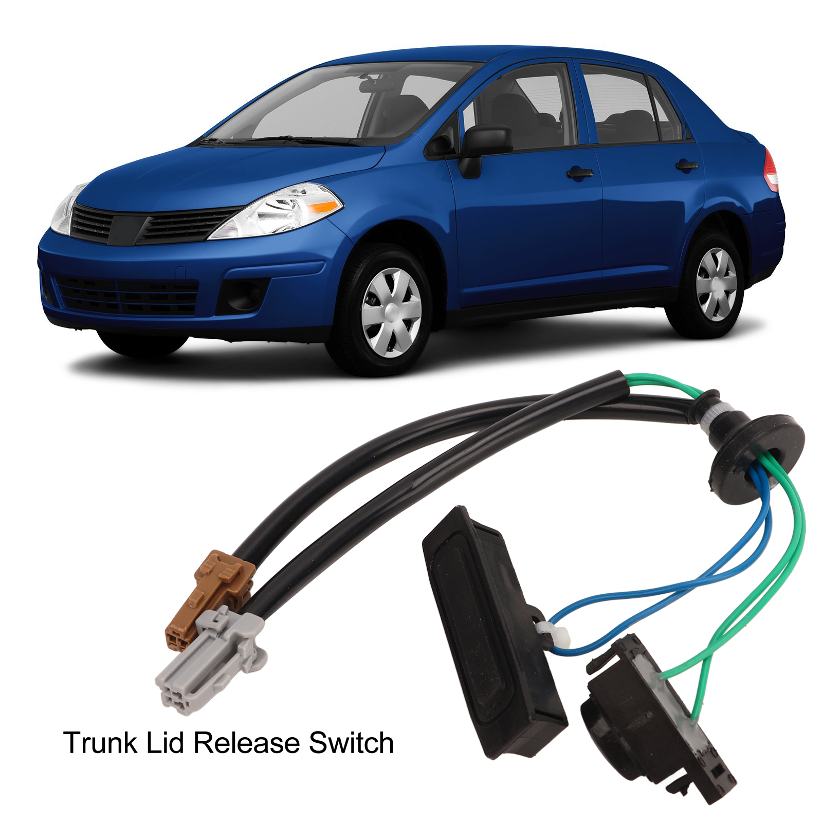 Hochsicherer Schnellöffnungsschalter Für Den Kofferraum 25380 2dt1a Für Nissan Versa, Sentra, Tiida