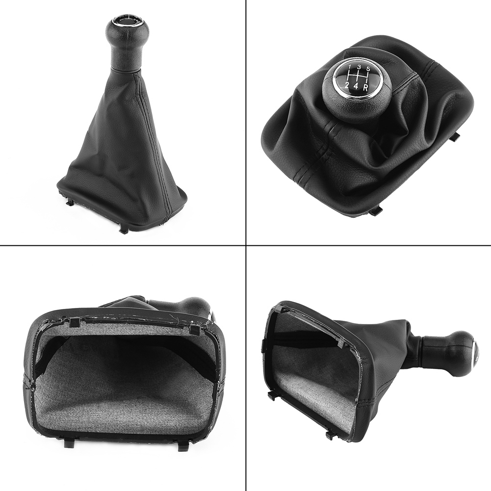5-gang-schaltknauf Mit Kunstlederbezug Für Audi A6 C5 A4 B5 A8 D2 1998-2000