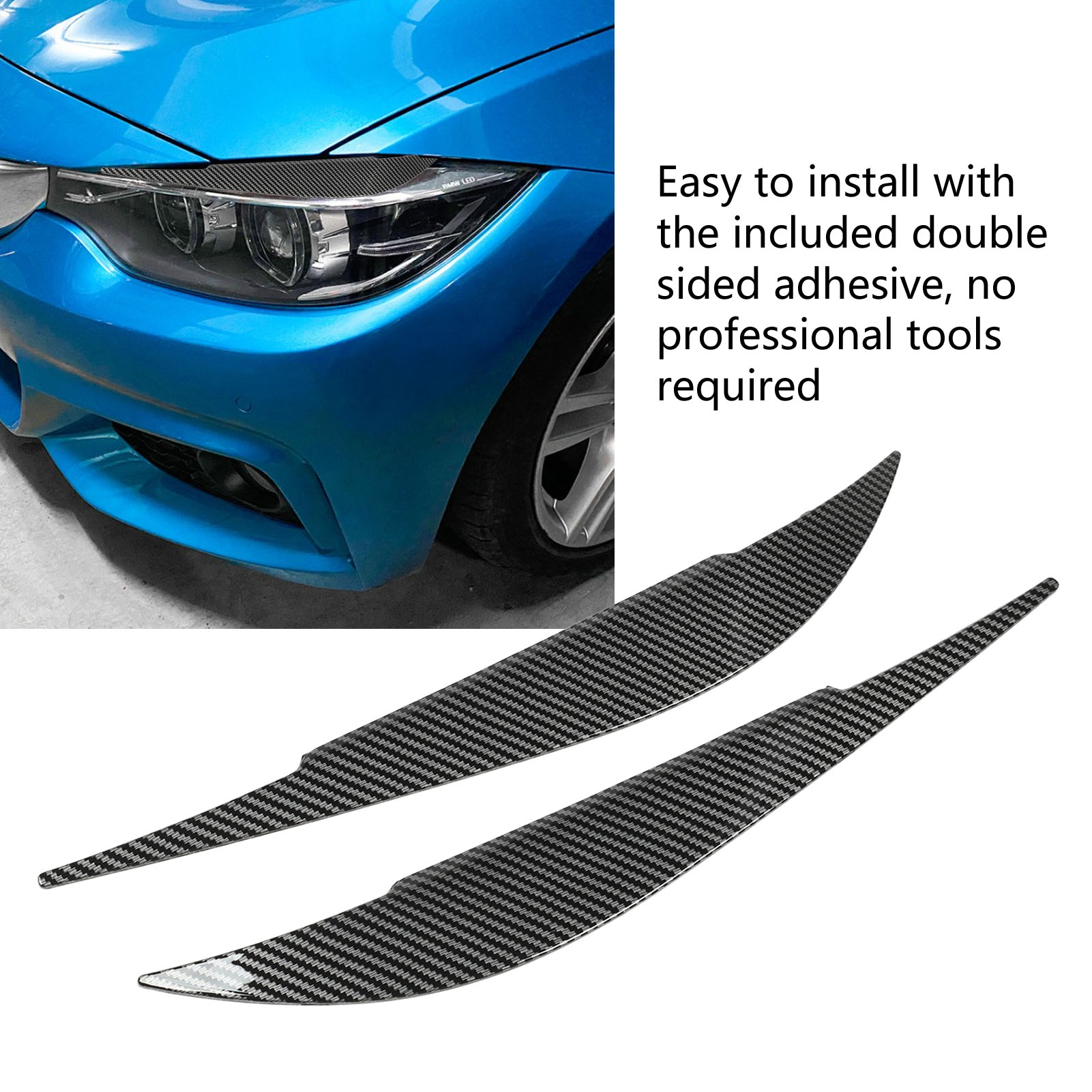 Scheinwerferschutzgitter (paar) – Zubehör Für Bmw 4er F32/f33/f36 (2014–2020) – Carbonfaser