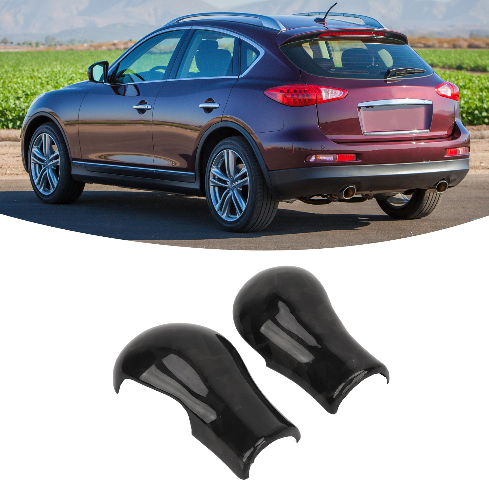 Schaltknaufabdeckung Aus Kohlefaser Für Infiniti G37/g25/fx35/fx37/q40/qx70/qx50/ex30d/ex35/qx80
