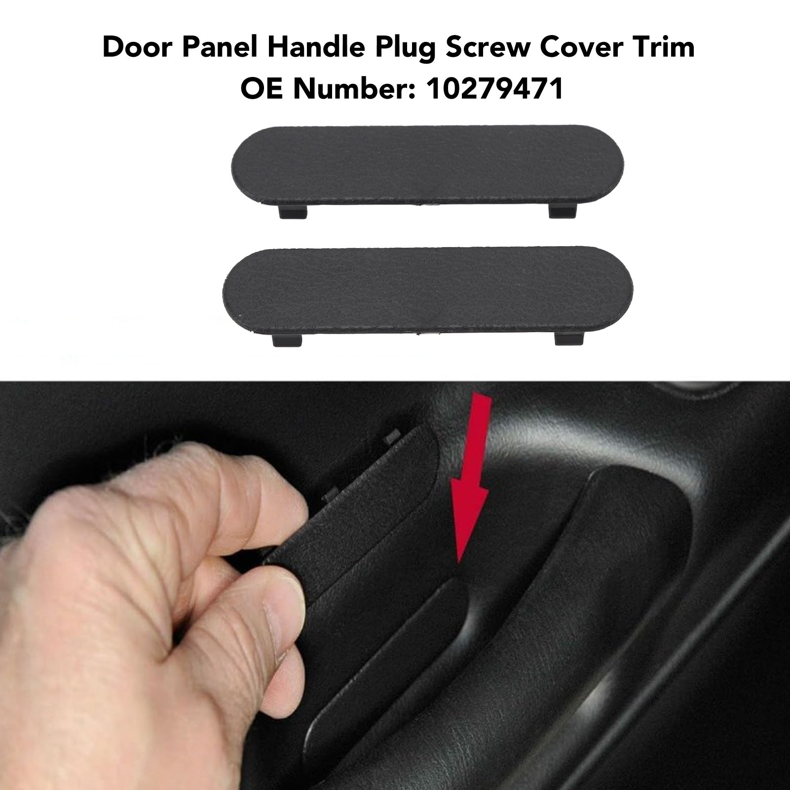 Türabdeckung Für Citroën C5 – 2-teiliges Set, Türverkleidungs-zugangsbuchse 10279471
