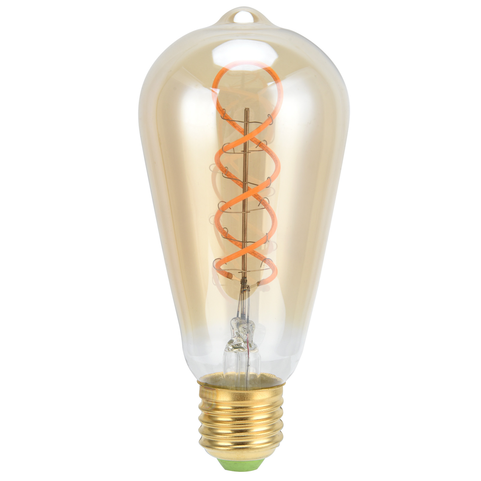 E27 St64 Vintage Gold Doppelspiral Dimmbare Led-lampe 220v