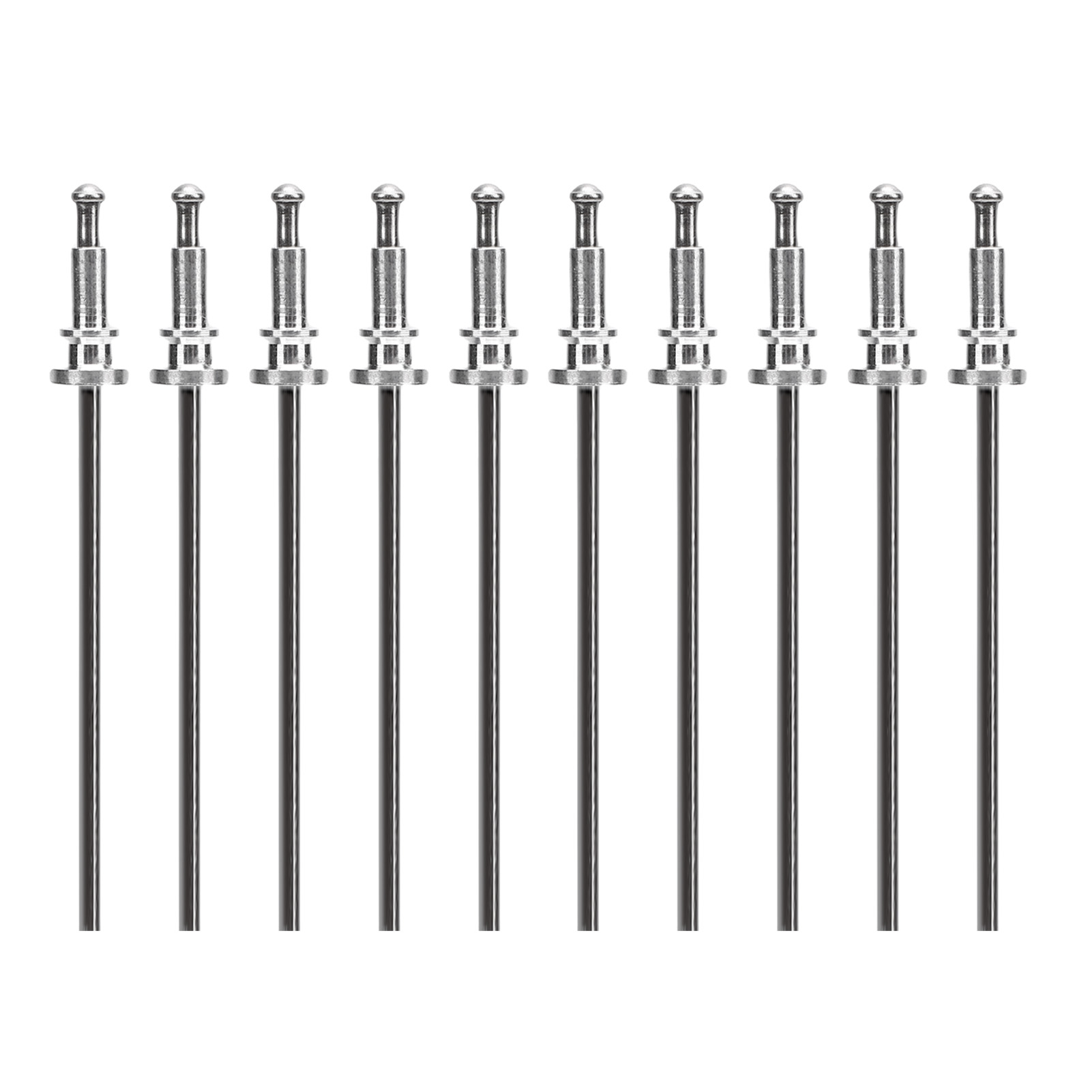 10 Befestigungsnieten Für Windschutzscheiben – Robustes Metallnieten-set Für Zierleistenclips – 10-teiliges Ersatzteilset