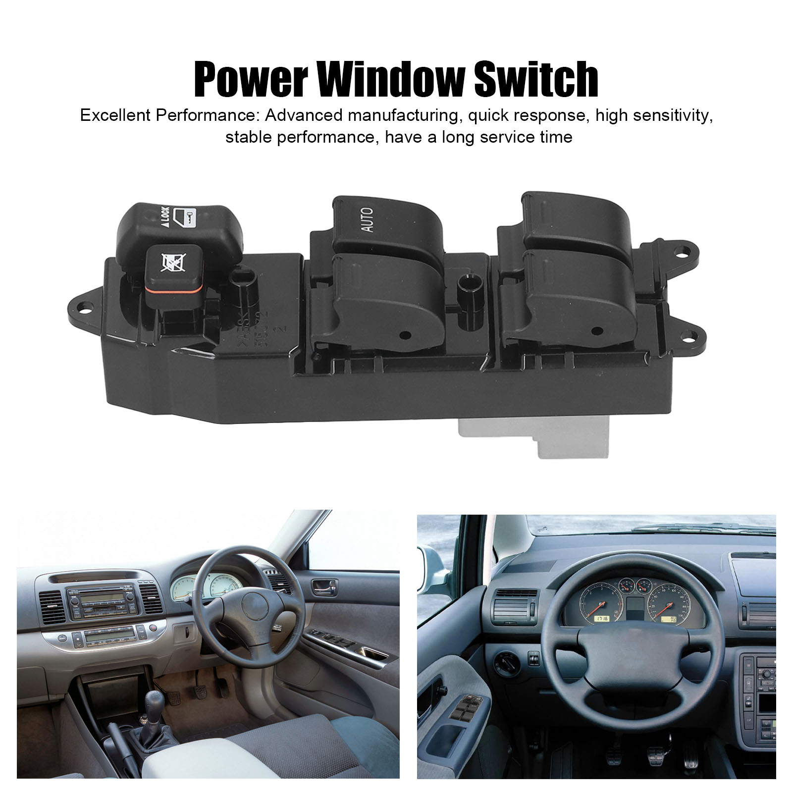 Fensterheberschalter Für Camry 2002-2006 (rechtslenker) - Kompatibel Mit Oem 84820-12460