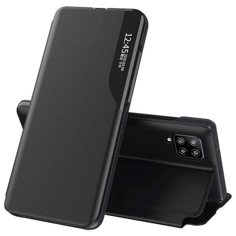 Alogy Leder Smart View Schutzhülle Mit Klappdeckel Für Samsung Galaxy A42