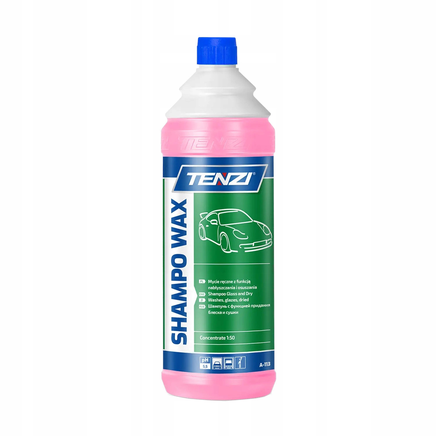 Autoshampoo-wachs Mit Carnaubawachs Für Die Autowäsche, 1 Liter