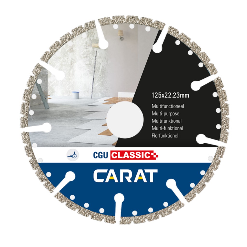 Carat Diamanttrennscheibe Multifunktional Cgu Classic 125 Mm Cguc125300