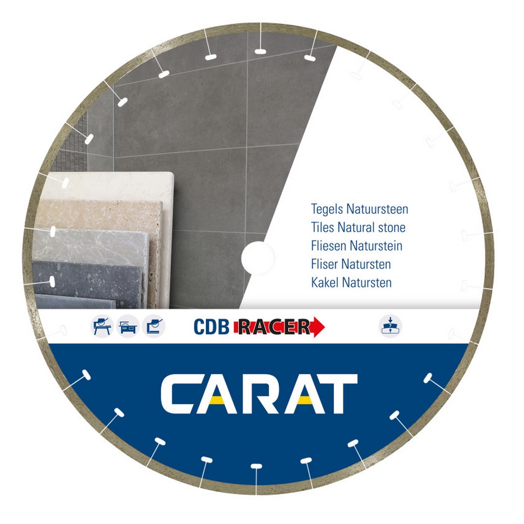 Carat Diamanttrennscheibe Fliesen / Naturstein Cdb Racer 125 Mm Cdbm125300