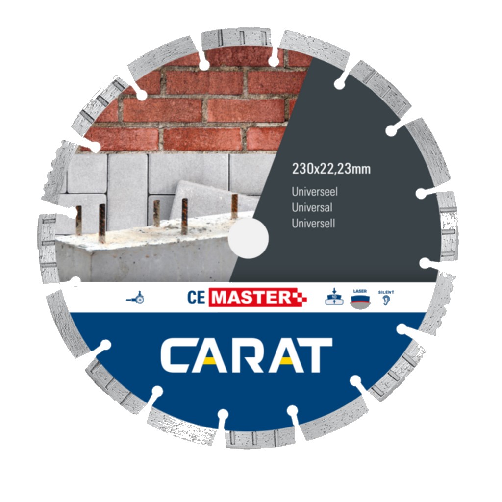 Carat Diamanttrennscheibe Universal Ce Master 230 Mm Durchmesser Cem2303000
