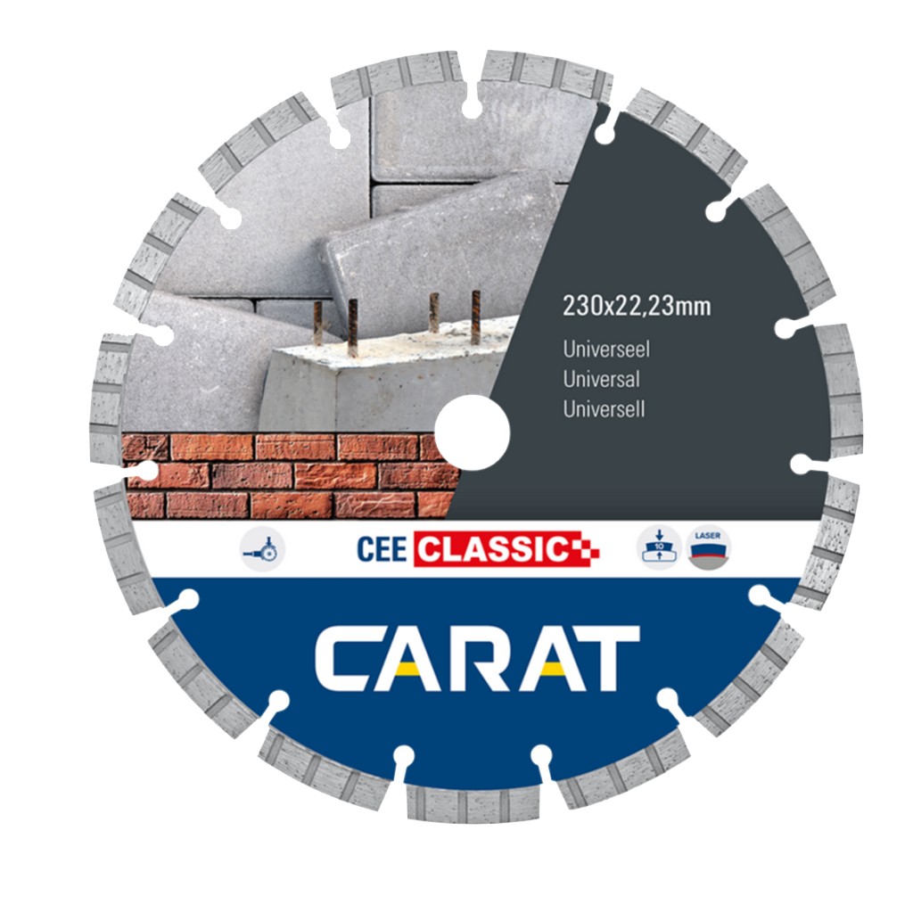 Carat Diamanttrennscheibe Universal Cee Classic 230 Mm Universell Cee2303010