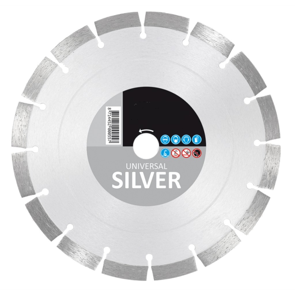 Carat Diamanttrennscheibe Universal Silver 125 X 22,23 Mm Cesi125310