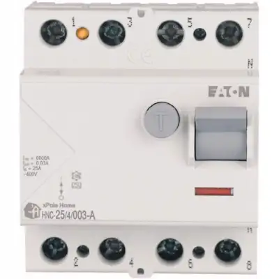 Eaton Fehlerstromschutzschalter 25a Hnc-25/4/003-a 194687
