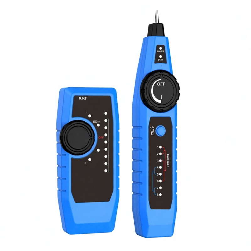 Nf-810 Multifunktions-kabeltester-set, Trace, Mapping, Poe-tel-test, Led, Kopfhörer, Tragetasche (rj11 Rj45 Cat5 Cat6)